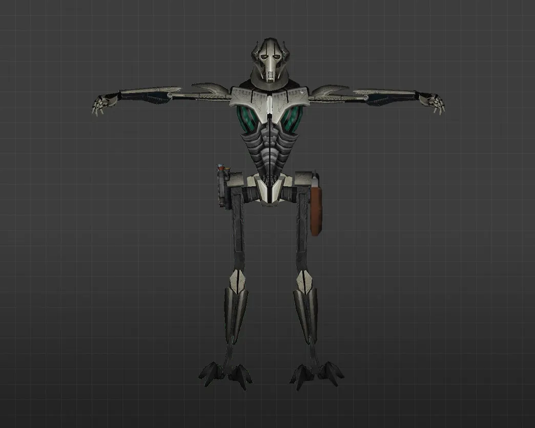 Скриншот Модель «Генерал Гривус» для CS 1.6 - Звездные Войны