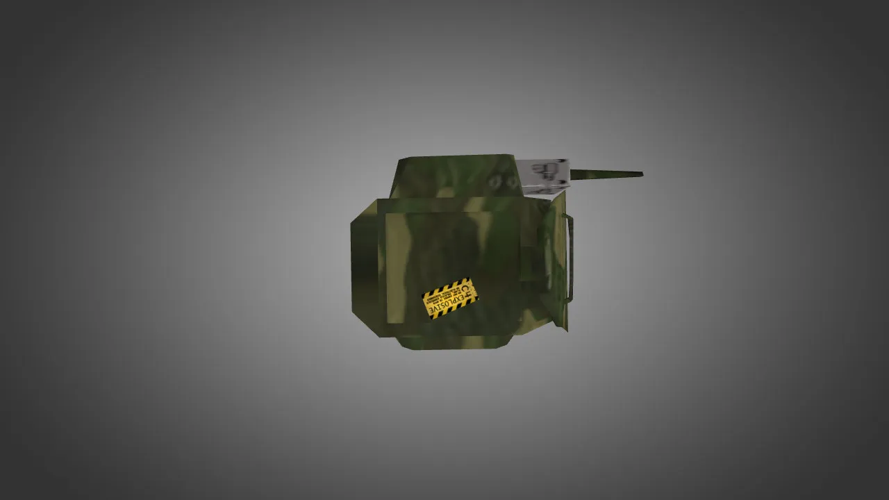 Скриншот Модель «Рюкзак в камуфляже» для CS 1.6: v_, p_, w_ модели, звук, анимация осмотра и текстуры