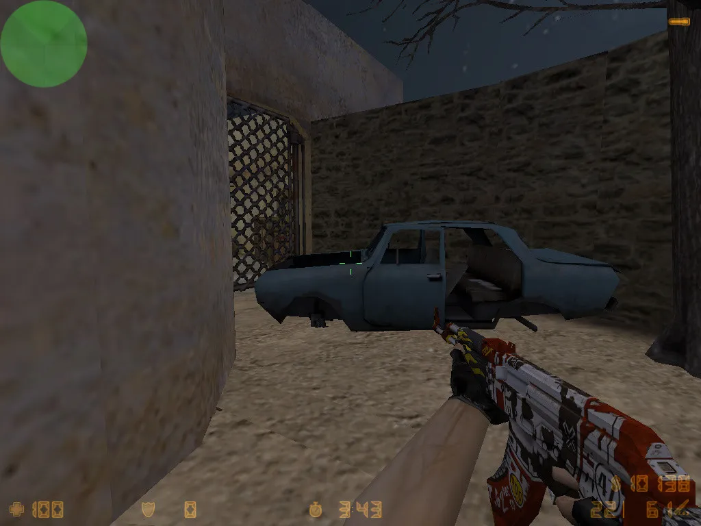 Скриншот  Карта «de_waypass» для CS 1.6: Тактика и Советы