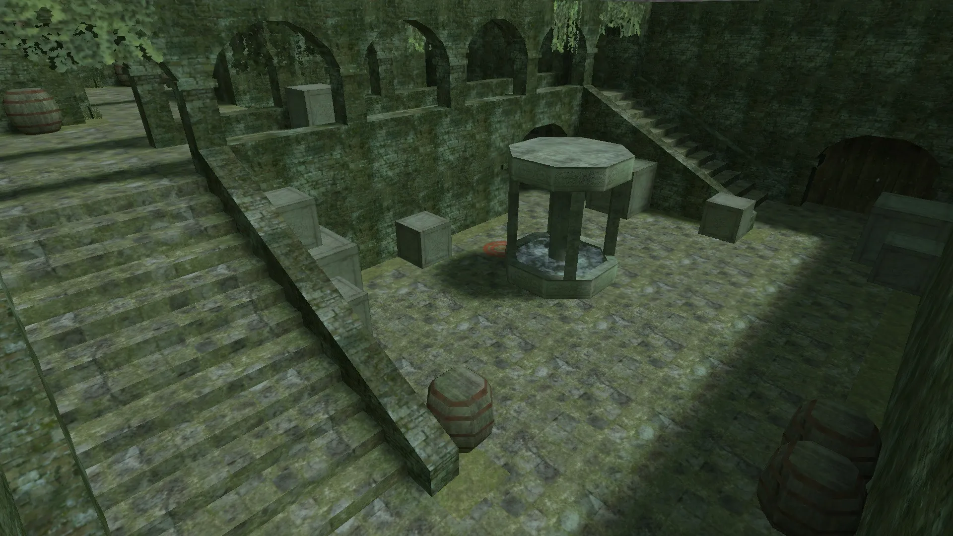 Скриншот  Карта de_undead_burg для CS 1.6: Тактический обзор и особенности