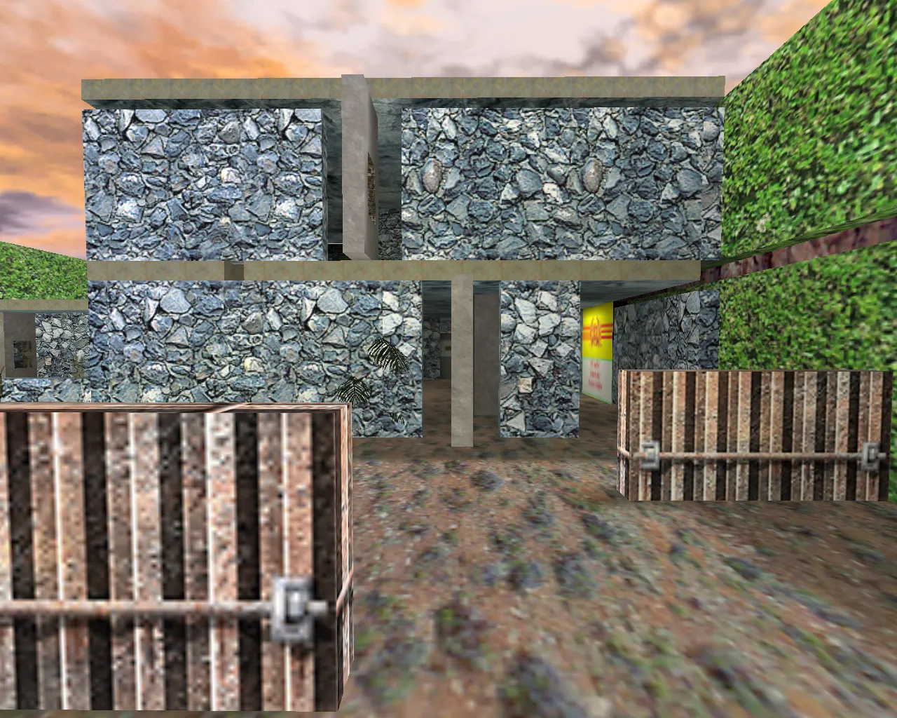 Скриншот  cs_vietnam для CS 1.6: тактика, точки для сторон, .nav для ботов, оптимизация карты