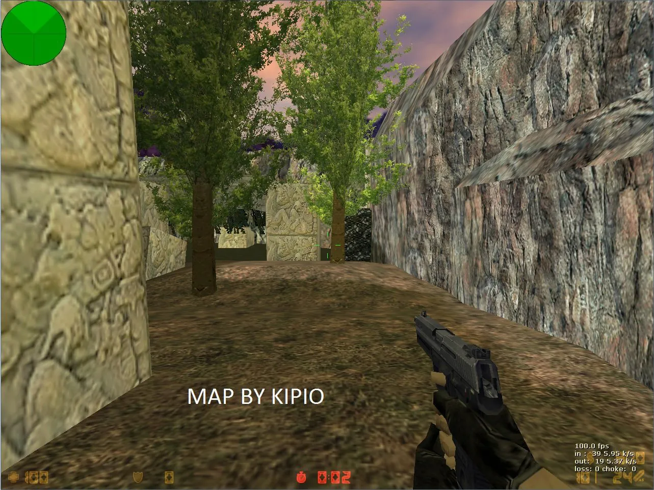 Скриншот Карта «de_aztecka» для CS 1.6