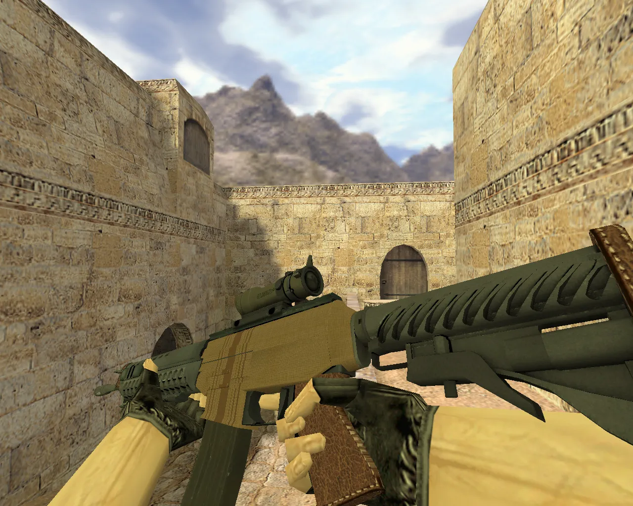 Скриншот Модель SG-553 Странник для CS 1.6 - Загрузите и играйте