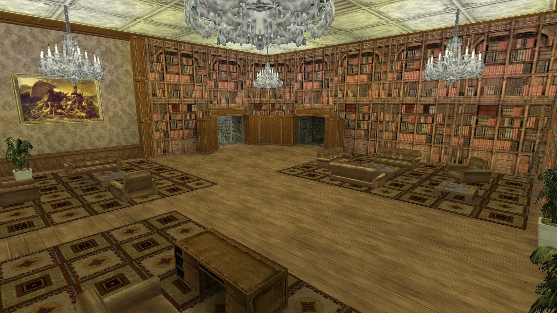 Скриншот  de_batcave для CS 1.6: тактики CT/T, точки, .nav, оптимизация wpoly/epoly