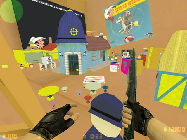 Скриншот  de_annees_rats_csz для CS 1.6: разбор карты, точки, .nav и оптимизация под 1.6