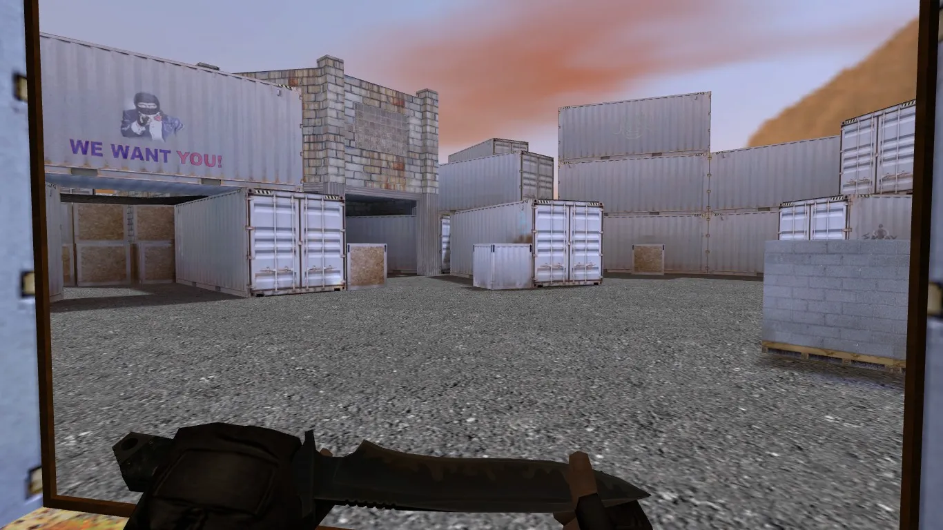 Скриншот  Карта de_unload для CS 1.6 - Подробное описание и тактики