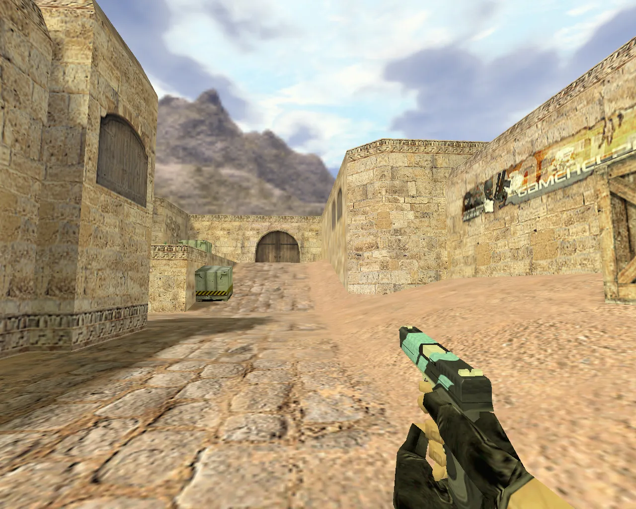 Скриншот Модель Glock Вулкан для CS 1.6 - качественные текстуры и анимация