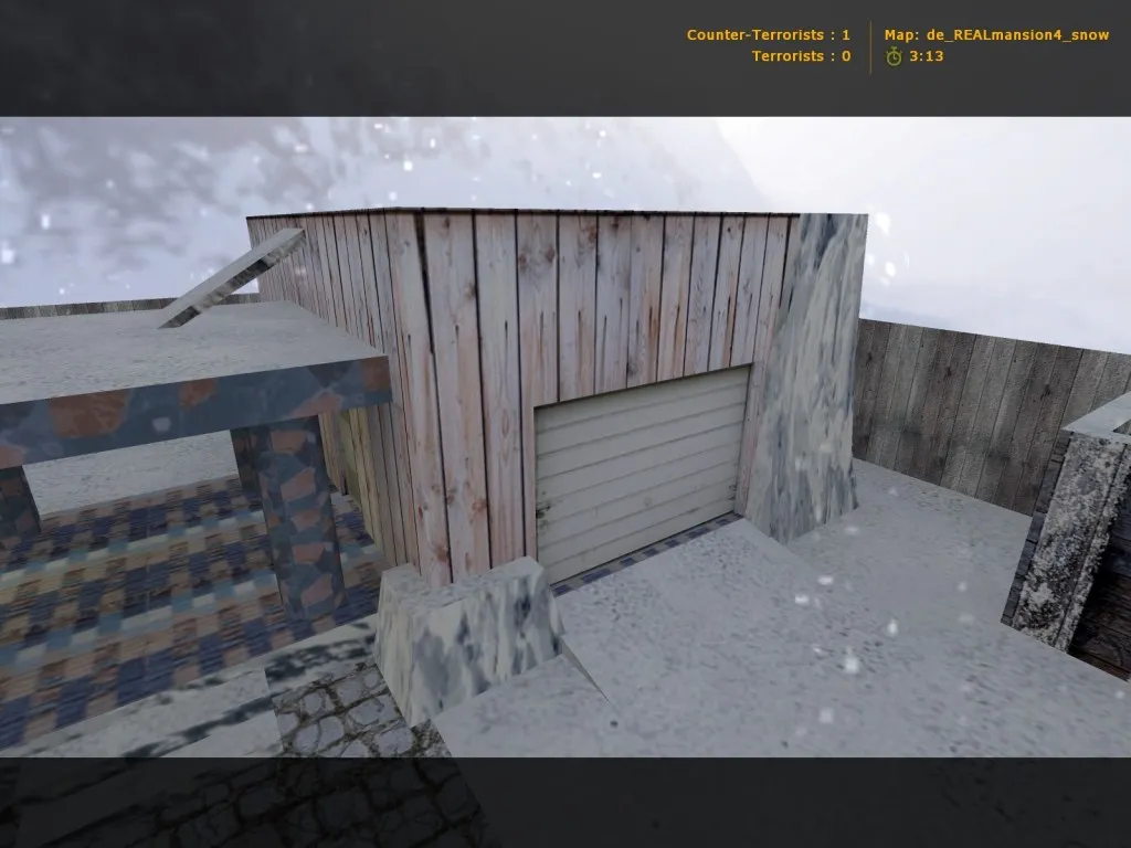 Скриншот Карта de_realmansion4_snow для CS 1.6 – детальный обзор и тактика