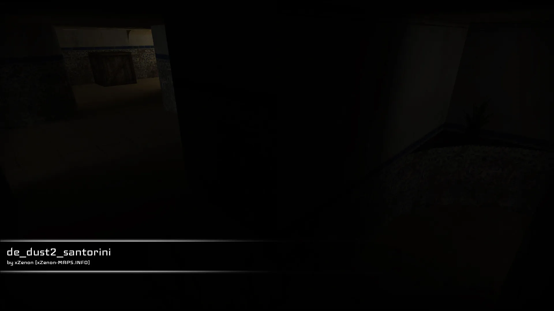 Скриншот  de_dust2_santorini_b2 — DE карта для CS 1.6: точки, маршруты, .nav и оптимизация wpoly/epoly