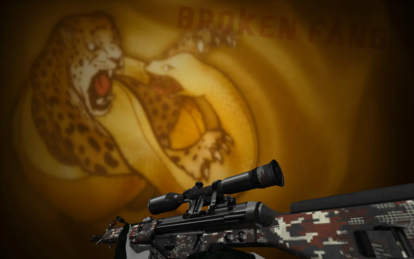 Скриншот  Пак скинов из операции «Сломанный Клык» для CS 1.6: v_/p_/w_ модели, звуки, анимация осмотра и готовые файлы