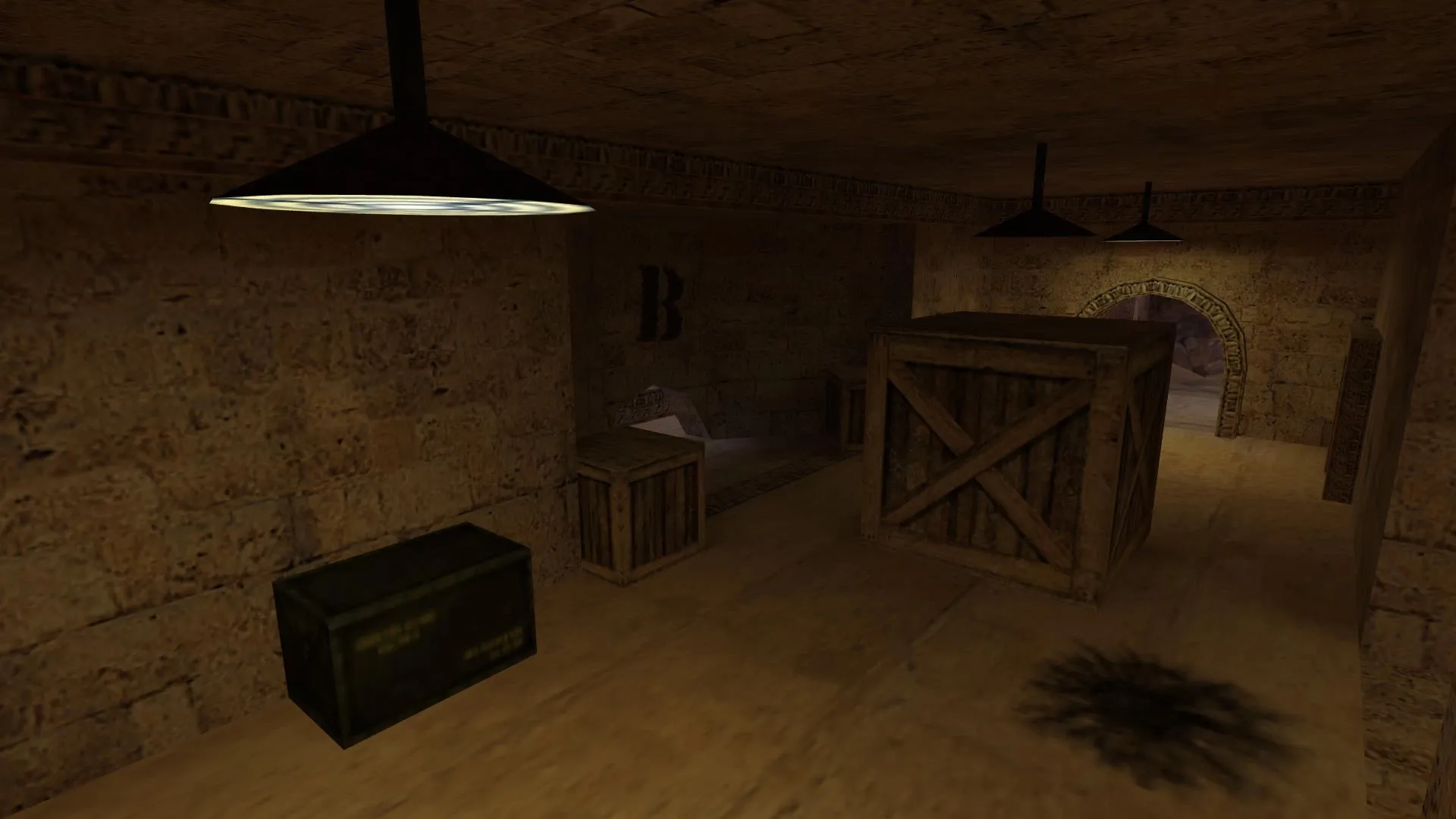 Скриншот  de_buried для CS 1.6: настройка, точки, .nav, оптимизация wpoly/epoly и чистый конфиг