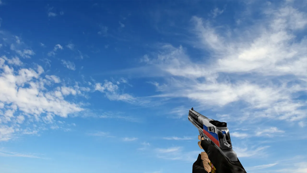 Скриншот Пак моделей оружия «Патриот России» для CS 1.6: v_, p_, w_ модели, звуки, анимация осмотра и качество текстур