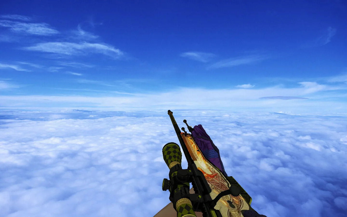 Скриншот Модель «Сувенирный AWP | История о драконе» для CS 1.6