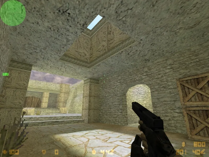 Скриншот  Карта de_yucatan для CS 1.6 - Тактическая карта с уникальным дизайном