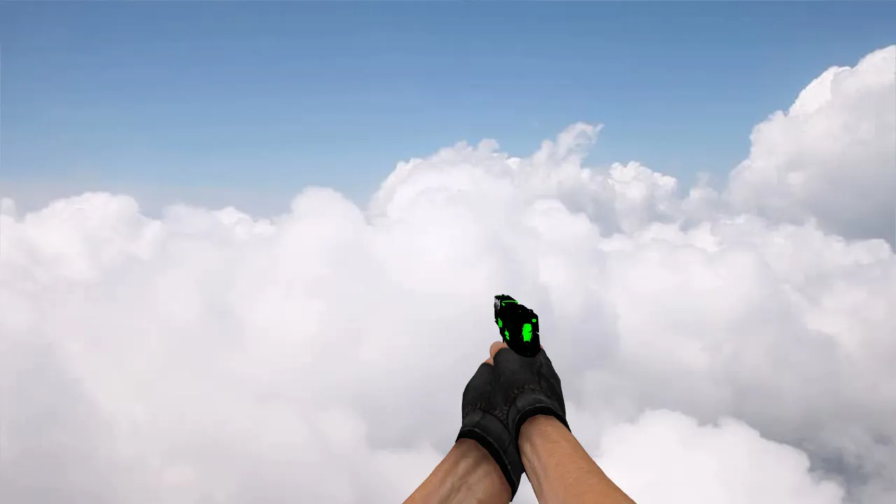 Скриншот Модель P250 Space Invaders для CS 1.6 - Высокое качество и уникальный стиль