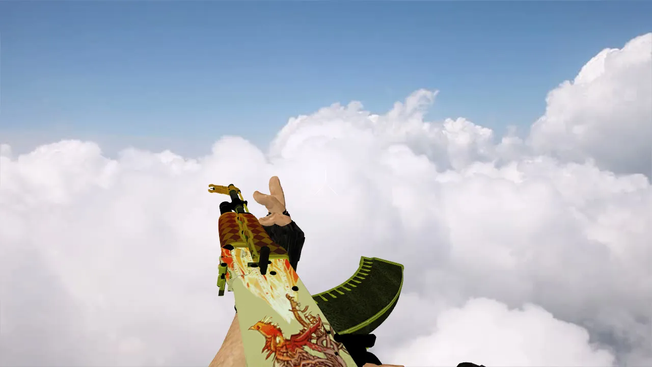 Скриншот Модель AK-47 Dragon Lore для CS 1.6 - Качество и детали