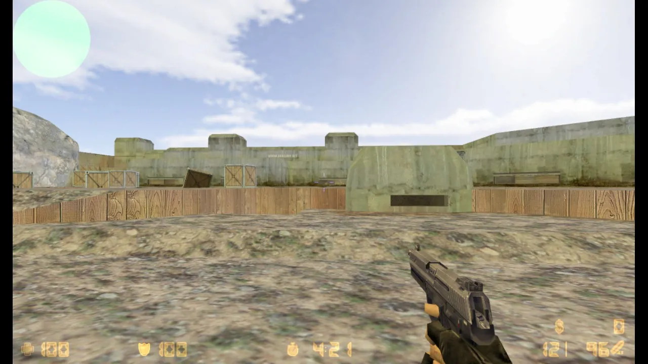 Скриншот  de_bunker2_ru карта для CS 1.6: точки, баланс сторон, .nav и оптимизация wpoly/epoly