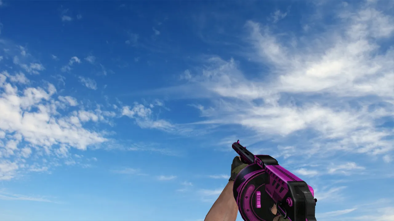 Скриншот Пак моделей оружия Neon Pink Set для CS 1.6: v_/p_/w_ модели, звуки, анимация осмотра и качество текстур