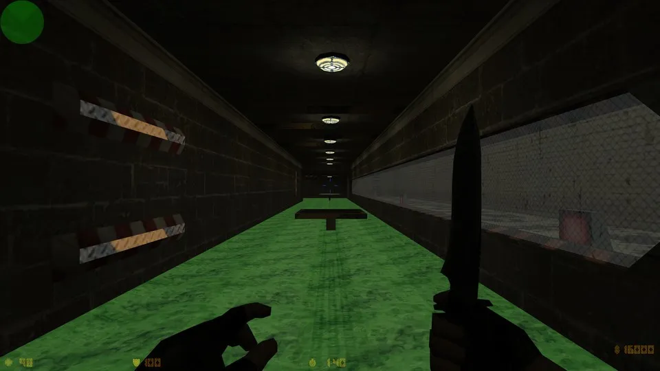Скриншот  deathrun_toxic_pg для CS 1.6: карта для тренировки, тактика за CT и T, точки ловушек и прохождение