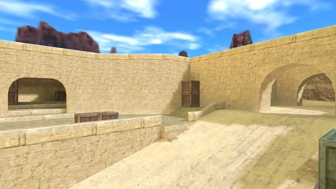 Скриншот  Карта de_korfez32 для CS 1.6 - Тактика и баланс сторон