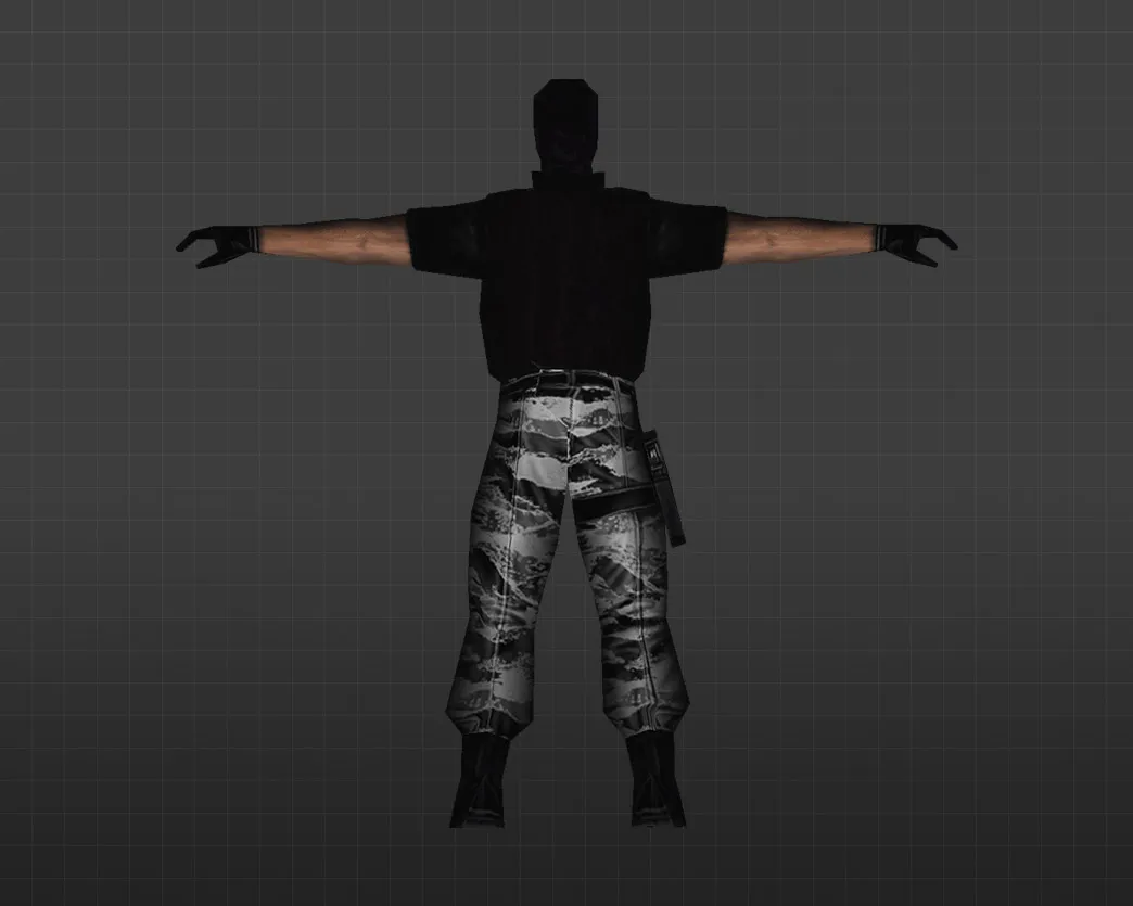 Скриншот Модель «Футболка Карателя» для CS 1.6 — Идеальный выбор для игроков