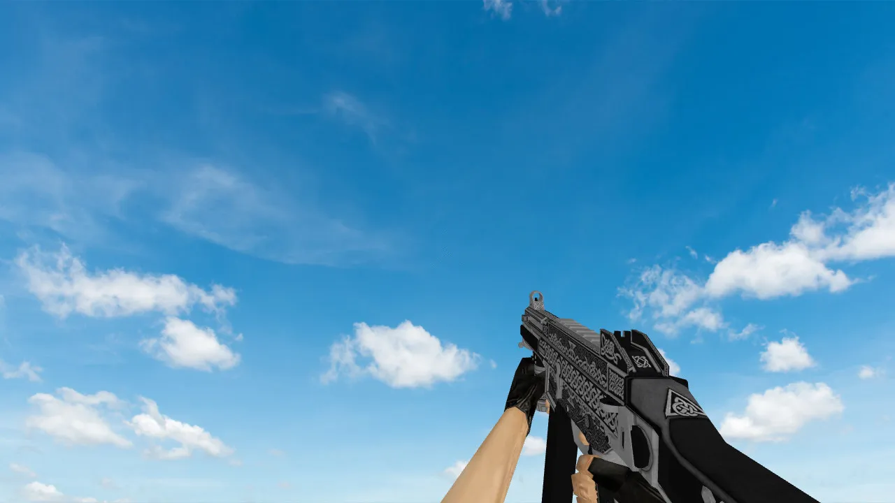 Скриншот Модель UMP-45 Hagalaz для CS 1.6: скачать и установить