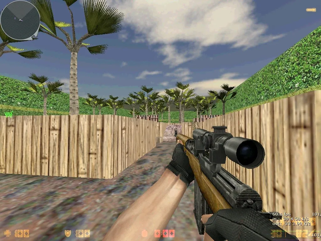 Скриншот Карта de_sutjeska для CS 1.6 - Подробное описание и стратегии