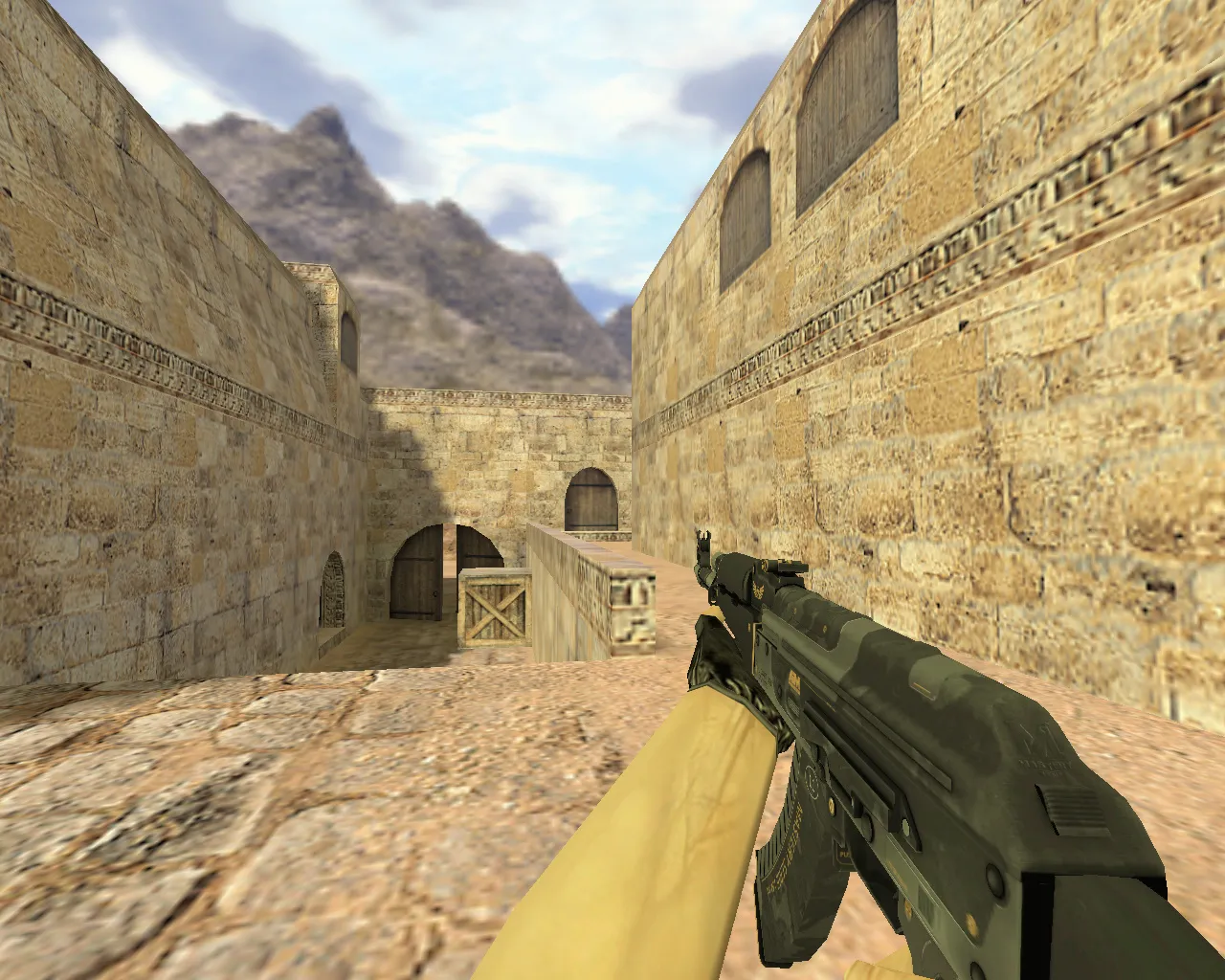 Скриншот Модель АК-47 Элитное снаряжение для CS 1.6