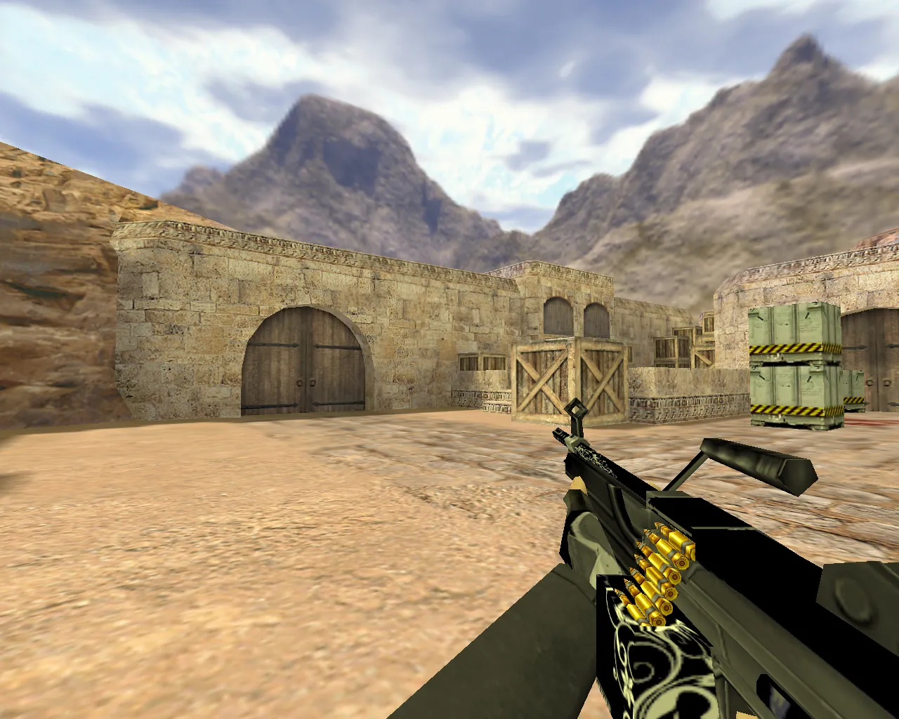 Скриншот Модель «М249 Узорный» для CS 1.6 - Скачать и Установить