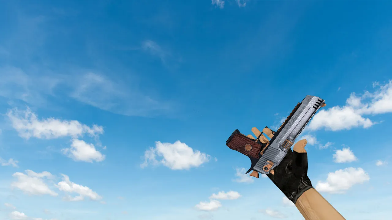 Скриншот Модель «Deagle Sunburst» для CS 1.6: качество и детали