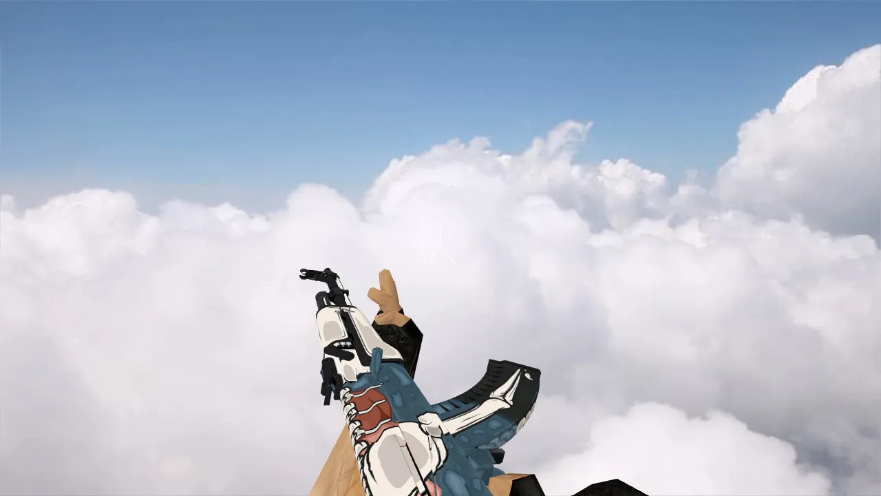 Скриншот Модель «AK-47 Something» для CS 1.6: v_ p_ w_ модели, звуки, анимация осмотра и качество текстур