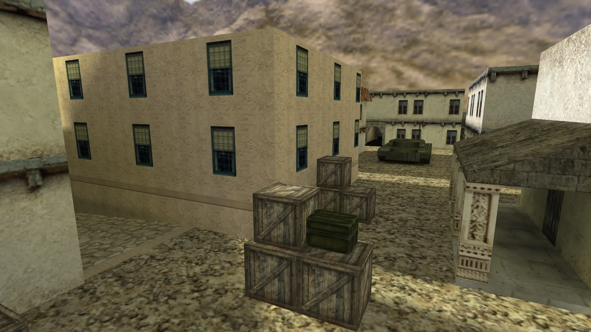 Скриншот  Карта de_southwood для CS 1.6 - Затененные тактики и новые горизонты