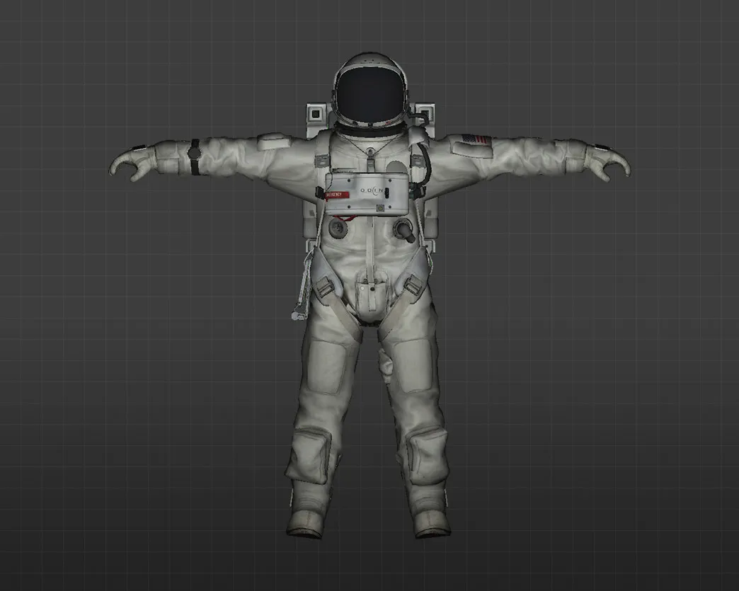 Скриншот Модель «Космонавт» для CS 1.6 - Уникальный скин для ваших игр