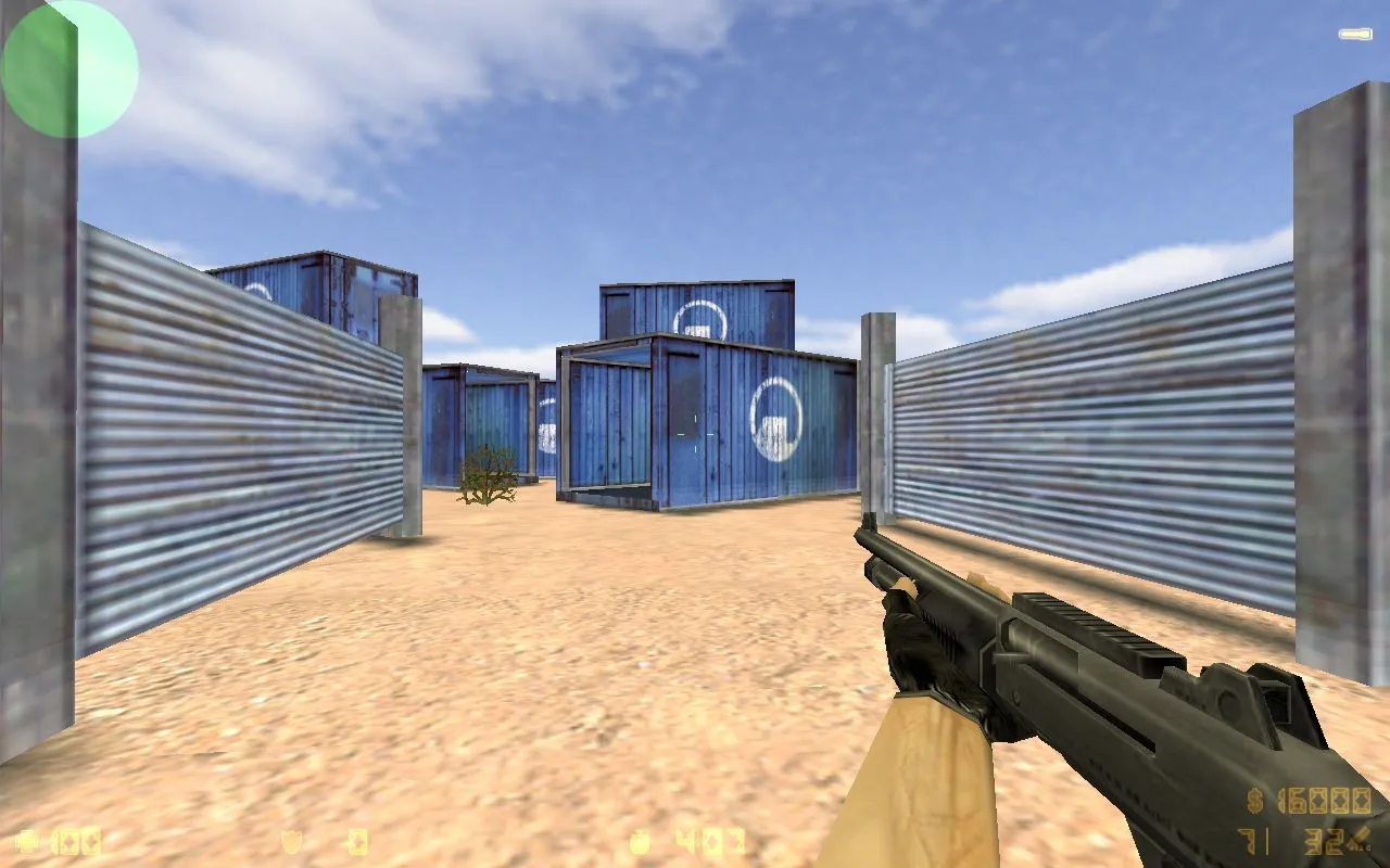 Скриншот  Карта de_shots_prev для CS 1.6: Тактика и особенности