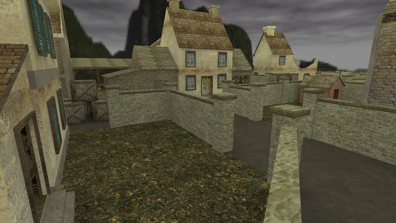 Скриншот de_cod_burgundy — DE карта для CS 1.6: точки, раунды, .nav и оптимизация wpoly/epoly