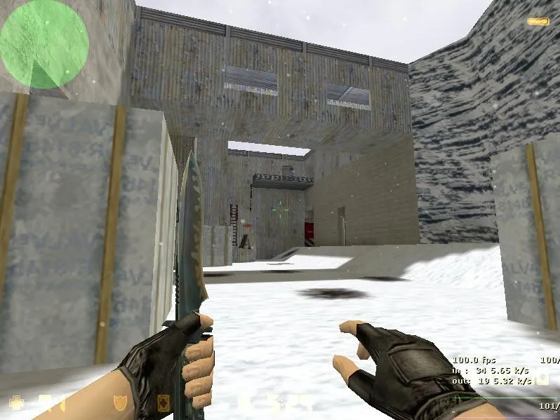 Скриншот  Карта de_frozen_remix для CS 1.6: точки, баланс сторон, .nav и оптимизация wpoly/epoly