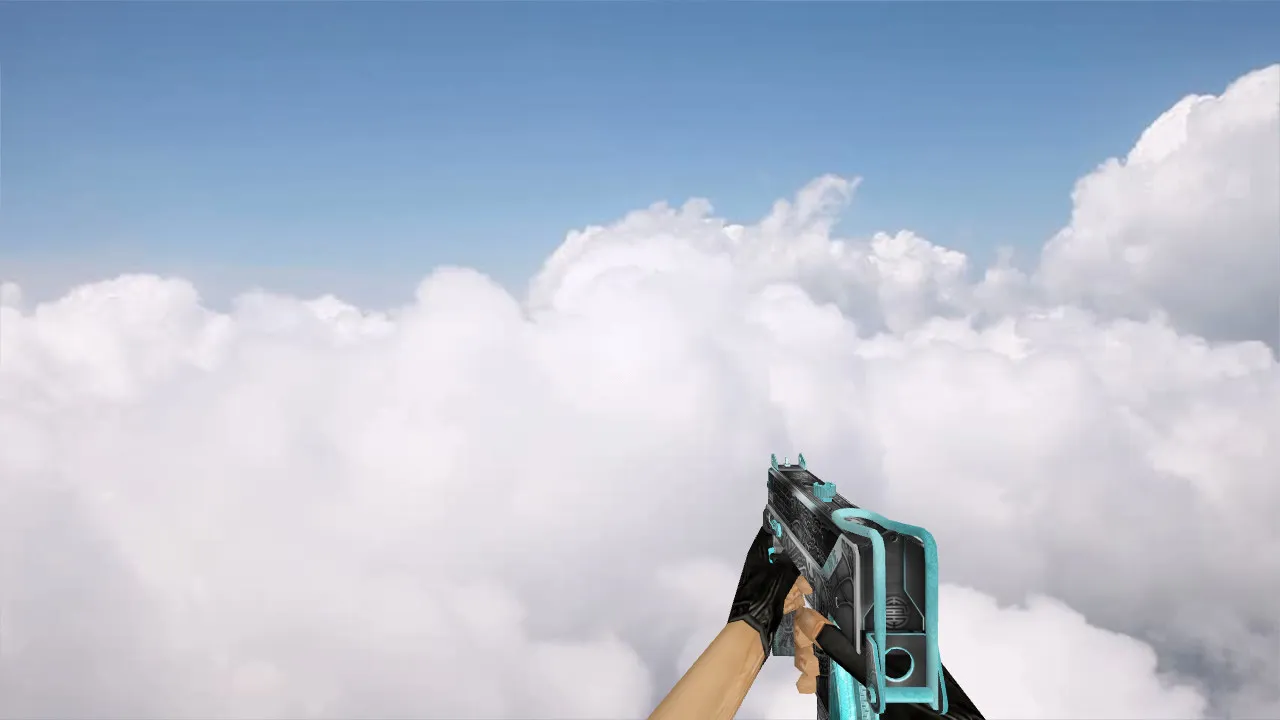 Скриншот Модель «MAC-10 Steel Dragon» для CS 1.6 - Уникальный скин