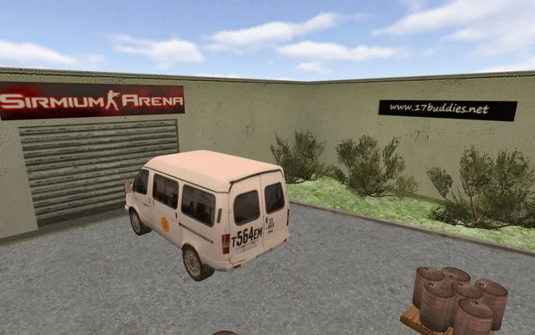 Скриншот Карта «de_sirmium_arena» для CS 1.6 - стратегическая арена