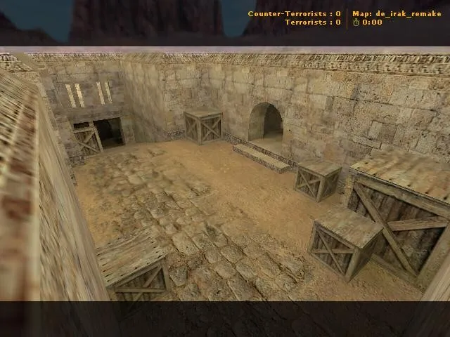 Скриншот  Карта de_irak_remake для CS 1.6 - Тактические возможности и баланс