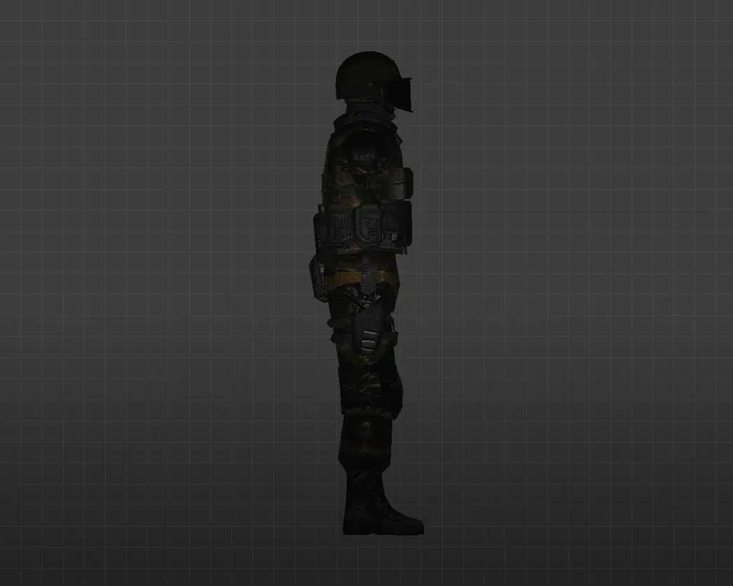 Скриншот Модель «Российский спецназ» для CS 1.6 - Качественные скины и уникальность