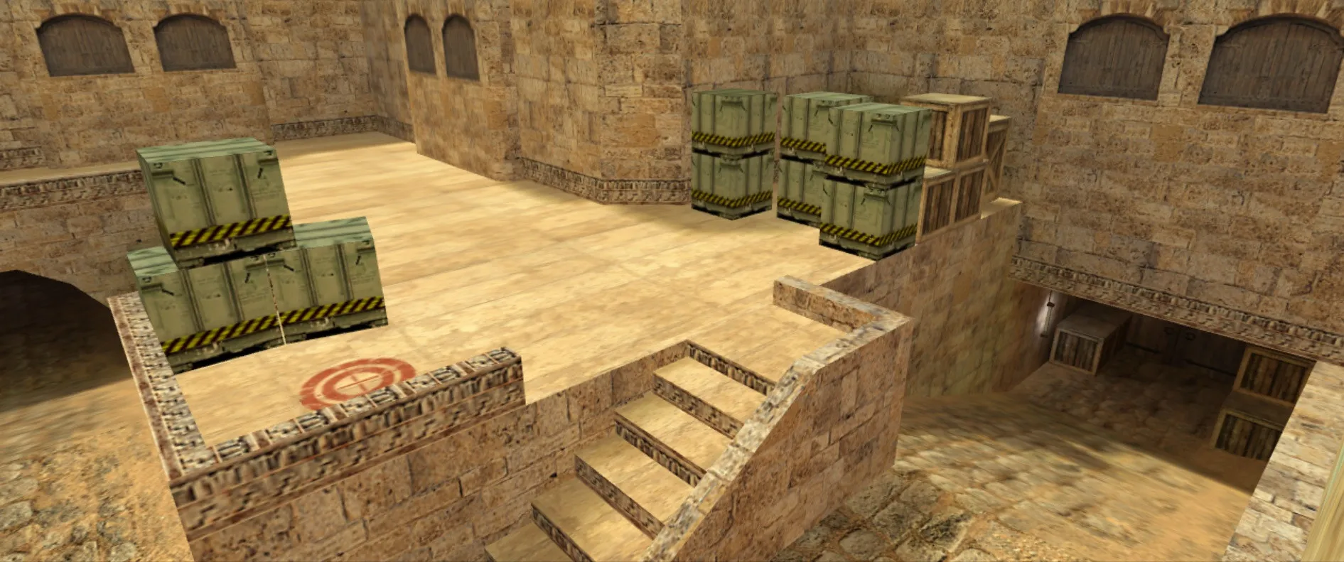 Скриншот Карта «de_dust2_cukur» для CS 1.6