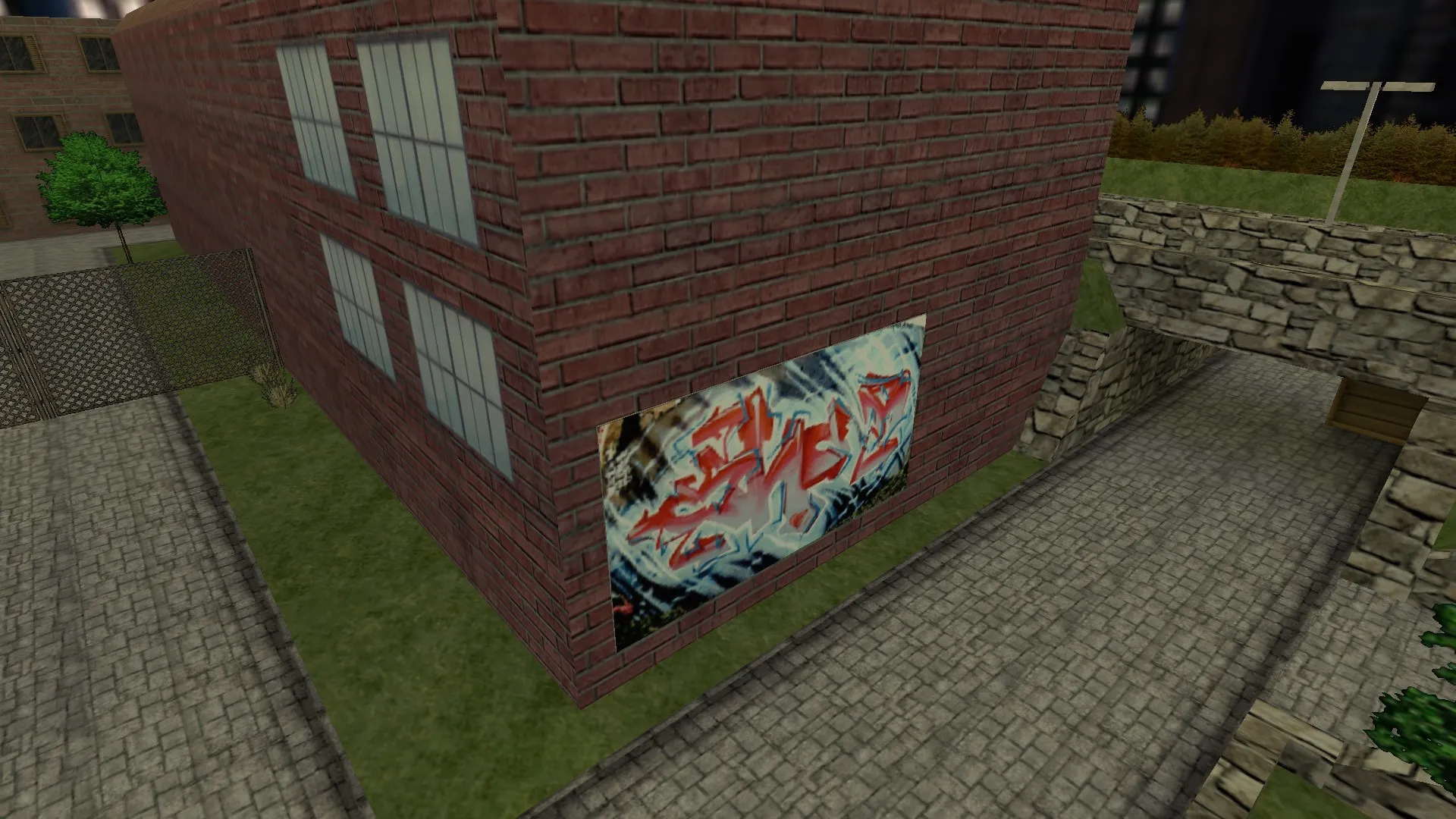 Скриншот Карта de_tpoint для CS 1.6: Тактические возможности и баланс сторон