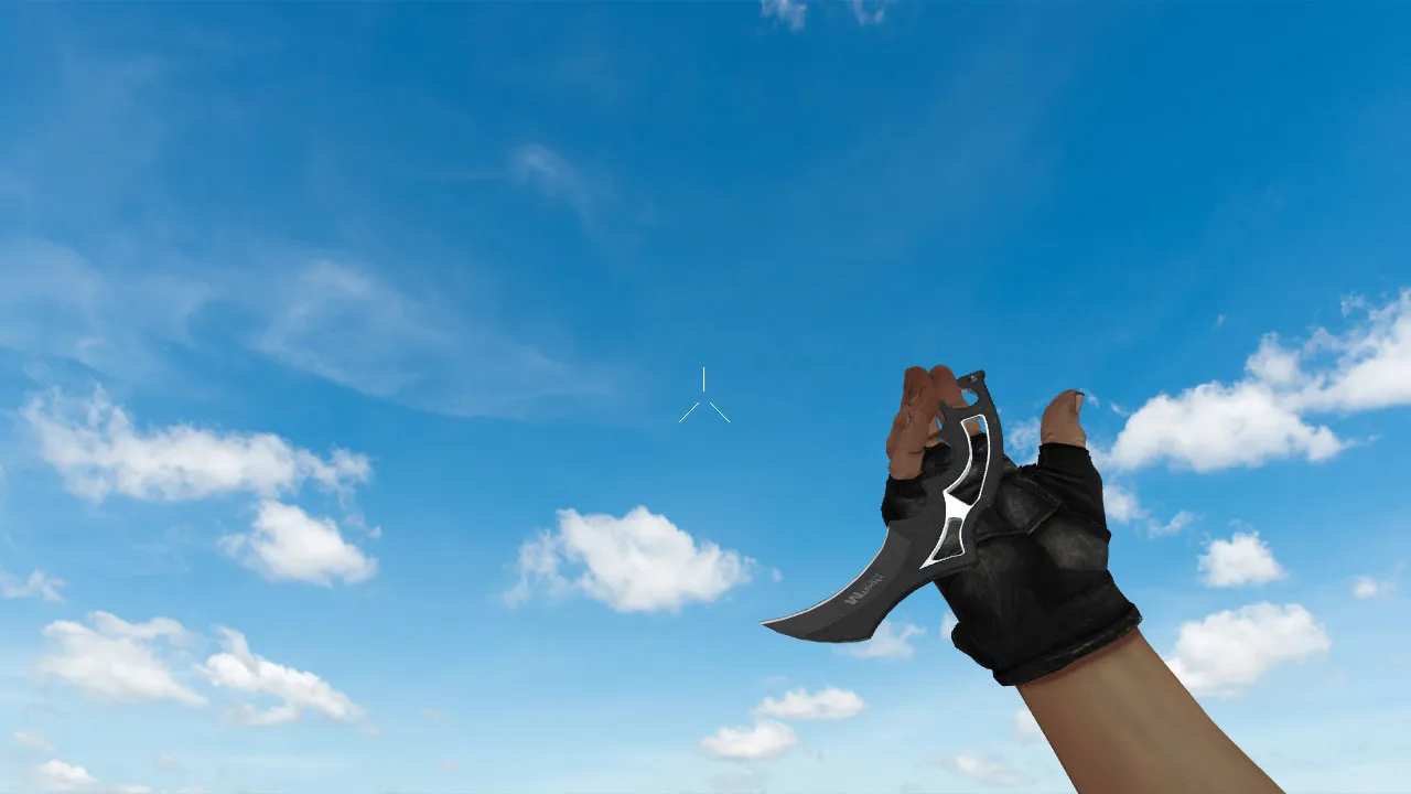 Скриншот Модель ножа «eNse7en's MTech MT2020T» v_ для CS 1.6: звуки, анимация осмотра, текстуры, качество модели