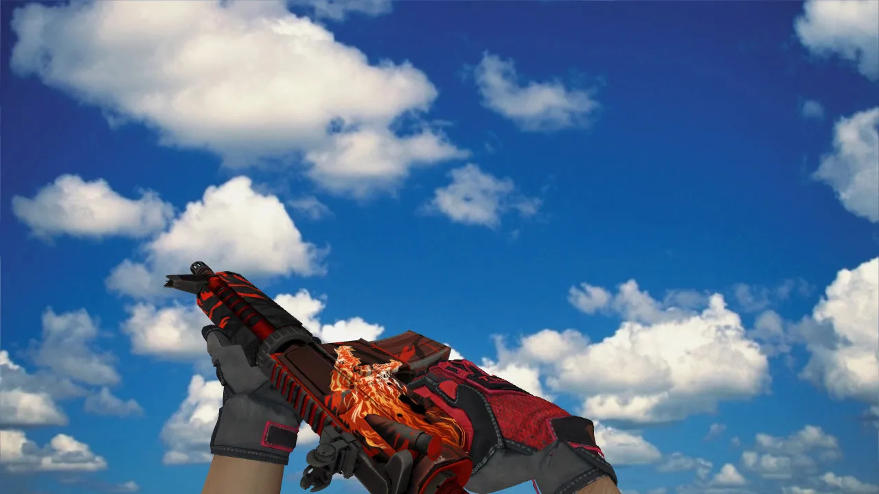 Скриншот Модель M4A1 и «Вой» Specialist Gloves (v_, p_, w_) для CS 1.6: звуки, анимация осмотра, текстуры