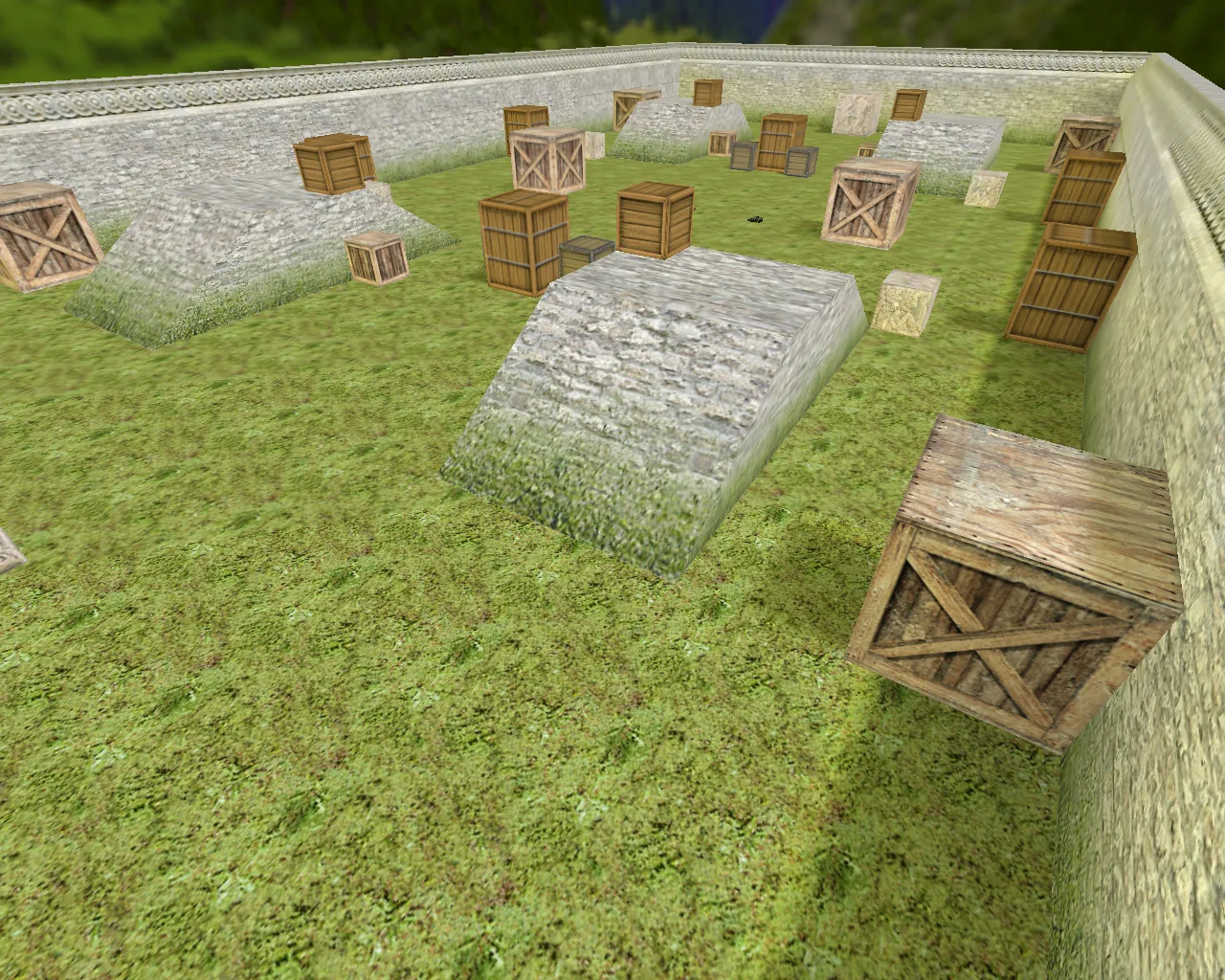 Скриншот  aim_deaglemap для CS 1.6: AIM карта под Deagle, тренировка прицела и фликшотов