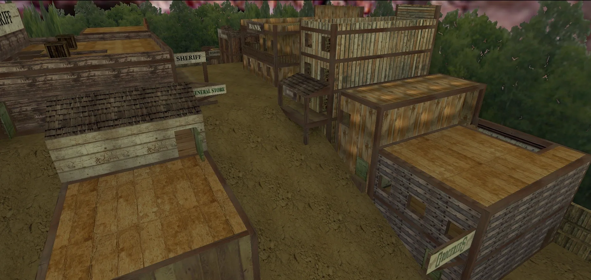 Скриншот  Карта de_western_beta для CS 1.6: тактика и особенности