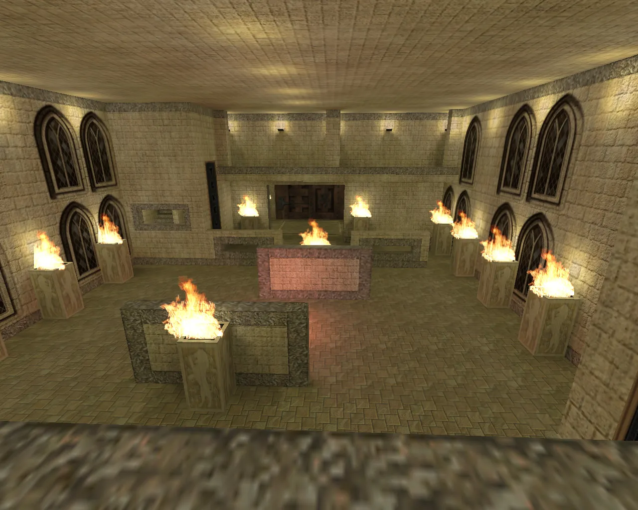 Скриншот  awp_hall_tkl — AWP карта для CS 1.6: баланс сторон, точки, .nav и оптимизация wpoly/epoly