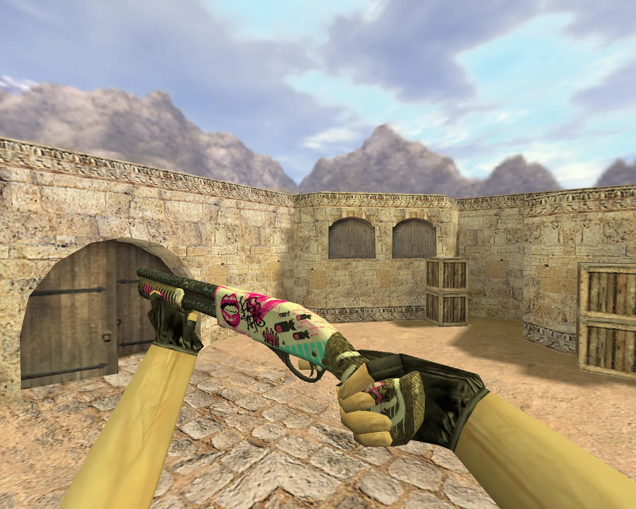 Скриншот Модель «Sawed-off Принцесса пустошей» для CS 1.6