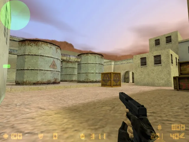 Скриншот  de_arabica карта для CS 1.6: баланс сторон, точки, .nav для ботов и оптимизация wpoly/epoly