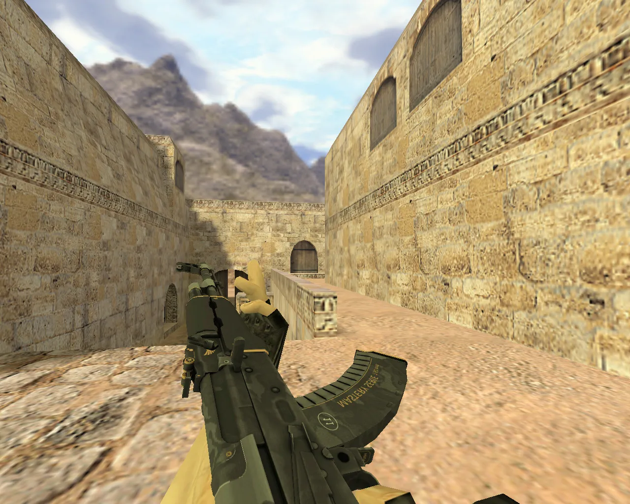 Скриншот Модель АК-47 Элитное снаряжение для CS 1.6